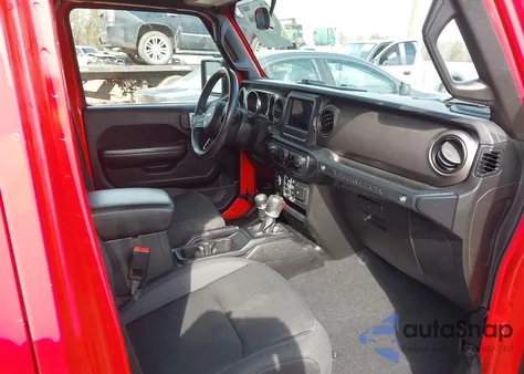 2019 Jeep Wrangler Unlimited Sport S 4X4 z USA, uszkodzony, nr VIN 1C4HJXDG2KW536805
